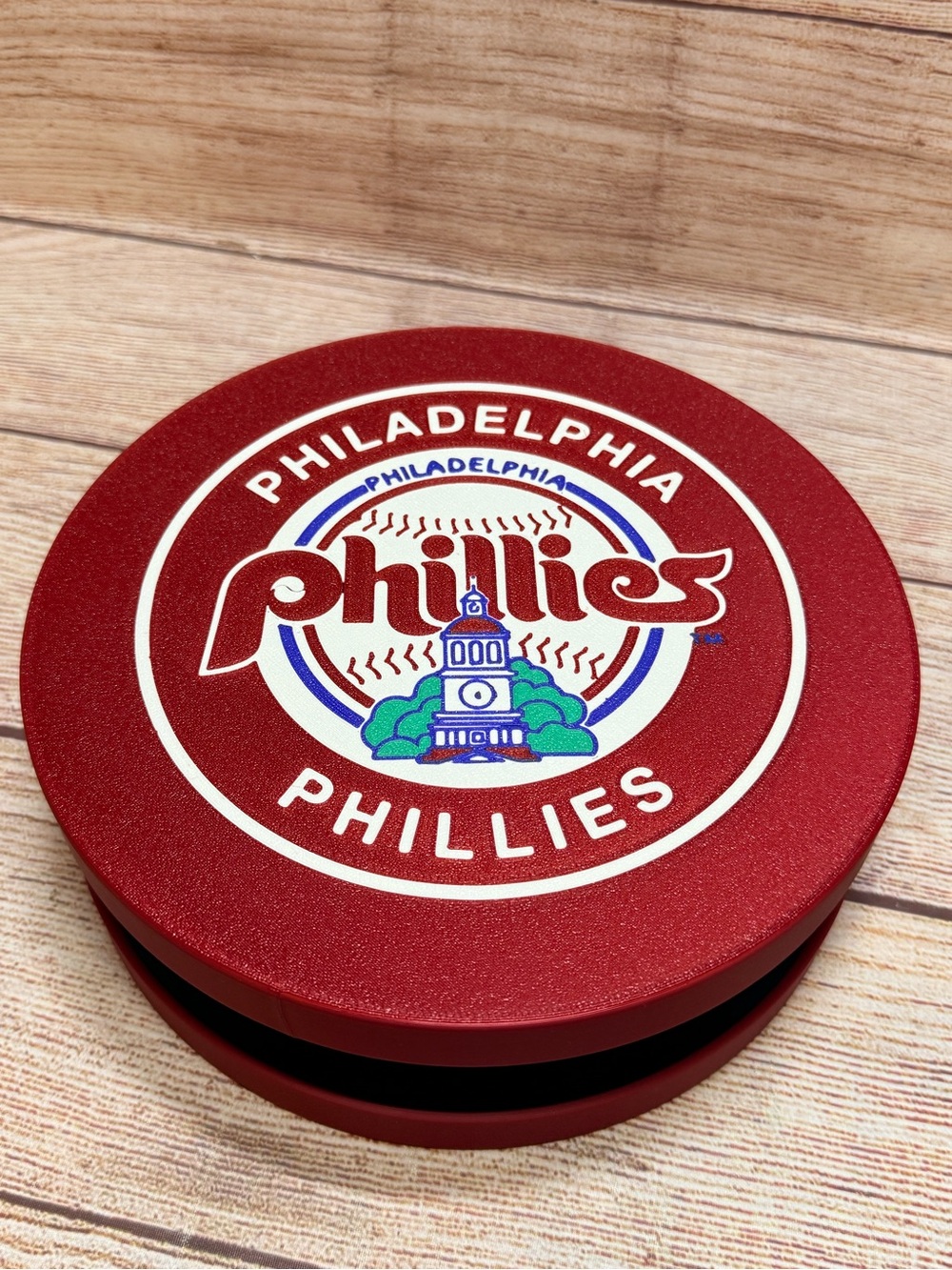 Philadelphia Phillies Red Cat Toy Ball Teaser Spool Toy 3d Printed